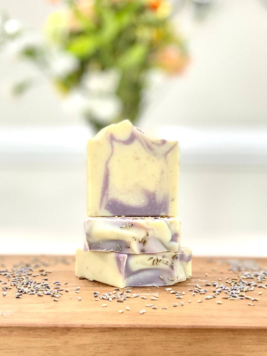 Lavender with Lavender Buds Handcrafted Soap