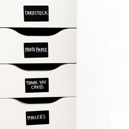 200 Chalkboard Labels with Chalk Marker