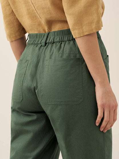 HEIDI Simple Button Fly Trousers