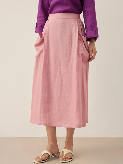 MARINA Elastic Waist Skirt