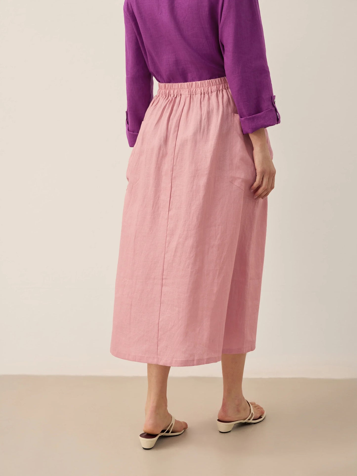 MARINA Elastic Waist Skirt