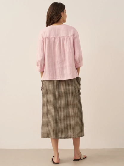 MARINA Elastic Waist Skirt