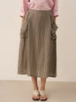 MARINA Elastic Waist Skirt