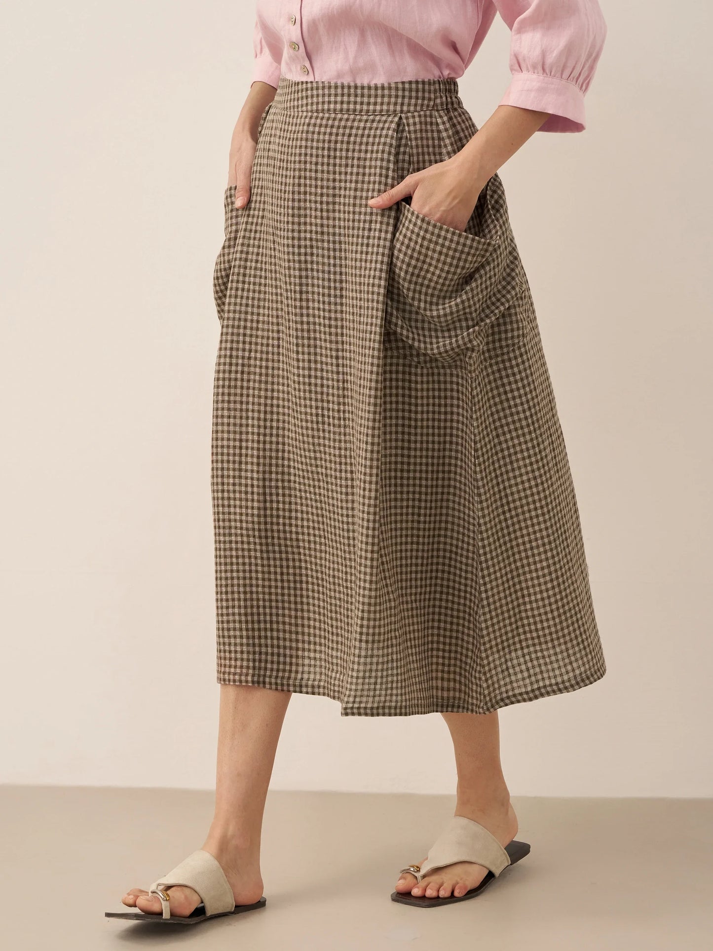 MARINA Elastic Waist Skirt