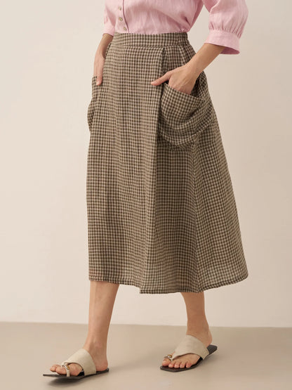 MARINA Elastic Waist Skirt