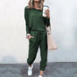 Loose Fitted Long Sleeve Casual Set