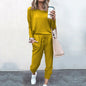 Loose Fitted Long Sleeve Casual Set