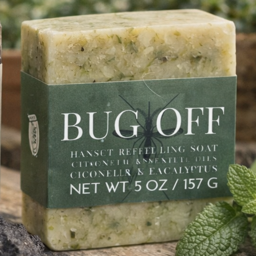 Bug Off - Natural Bug Repellent Soap for Effective Insect Defense