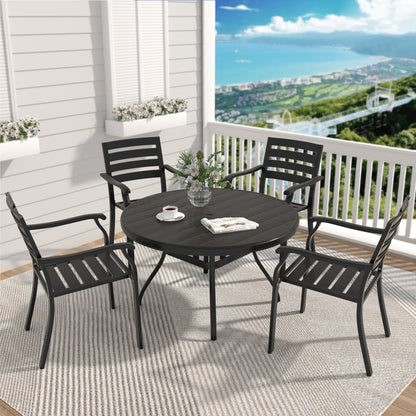 5 Piece Outdoor Patio Dining Set