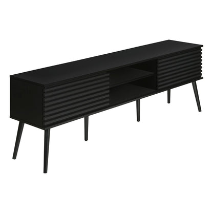 Black Modern Media Entertainment Center