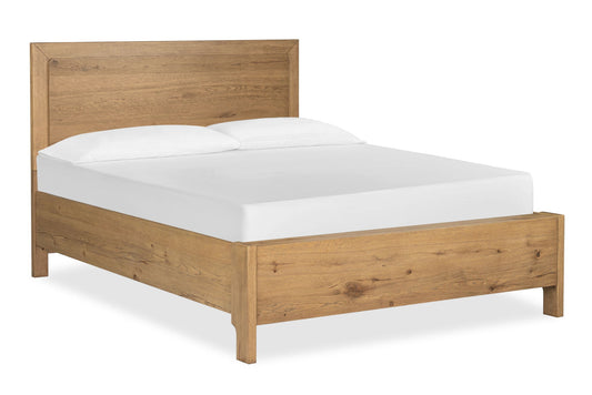 Davenport - Panel Bed - Rustic Caramel