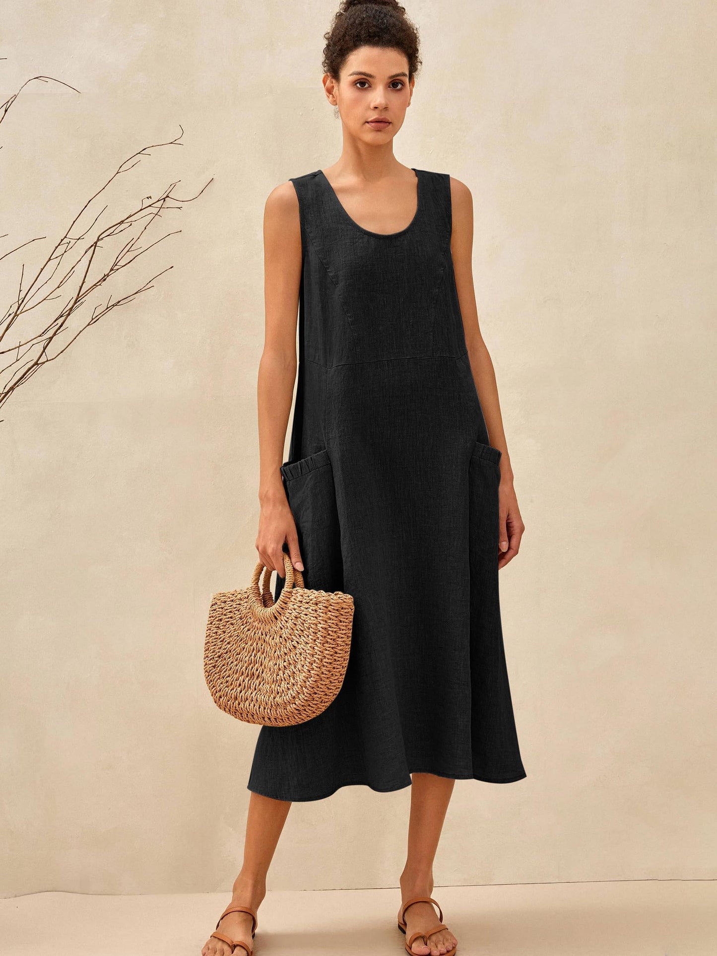 GIANA Swing Beach Tank Dress