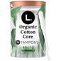 L. Organic Cotton Tampons, Regular Absorbency, 30 Count