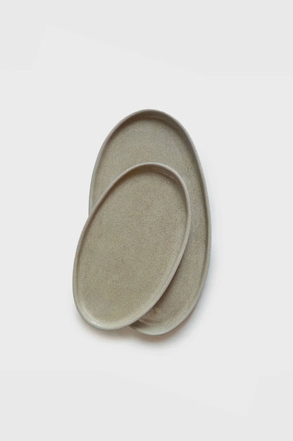 Concrete - Stoneware Serving Platter