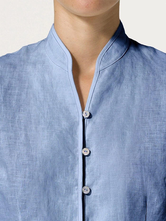 AMELIA Hand Button Fitted Jacket