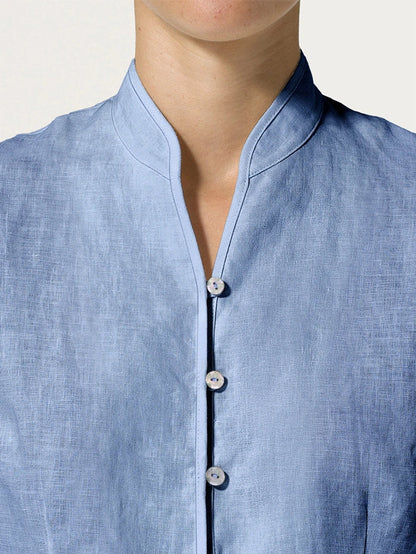 AMELIA Hand Button Fitted Jacket