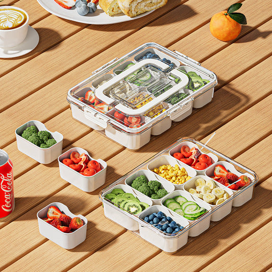 8 Grids Divided Serving Tray