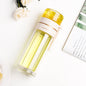 Glass Water Bottle w/ Tea Infuser Filter