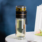 Glass Water Bottle w/ Tea Infuser Filter
