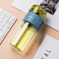 Glass Water Bottle w/ Tea Infuser Filter