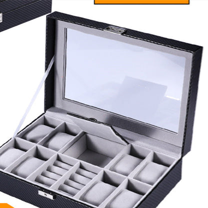 Simple Creative Leather Watch Storage Box