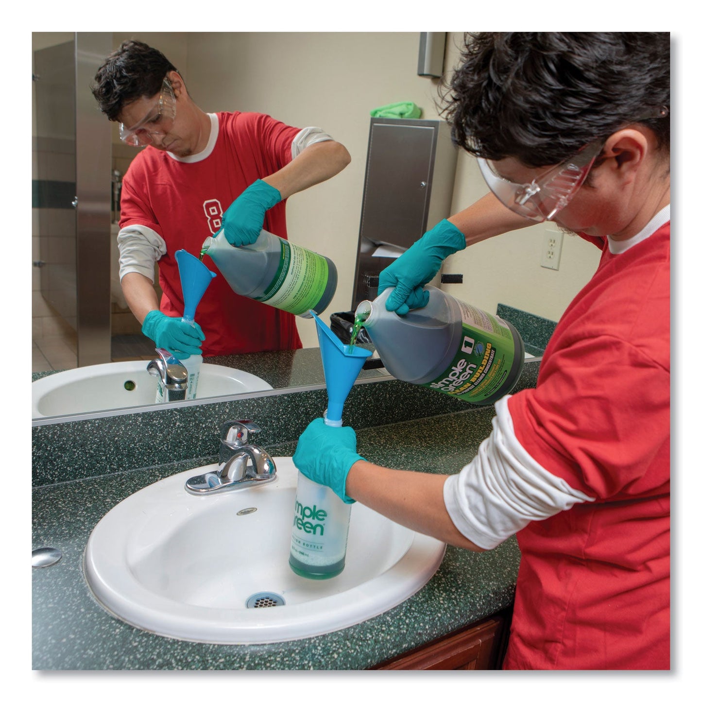 Simple Green Clean Building All-Purpose Cleaner Concentrate, 1 gal Bottle, 2/Carton