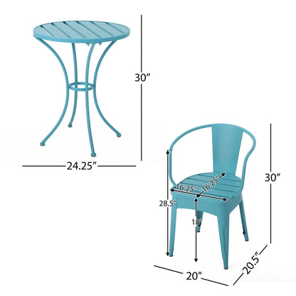 Yearn - 3 Piece Metal Bistro Set