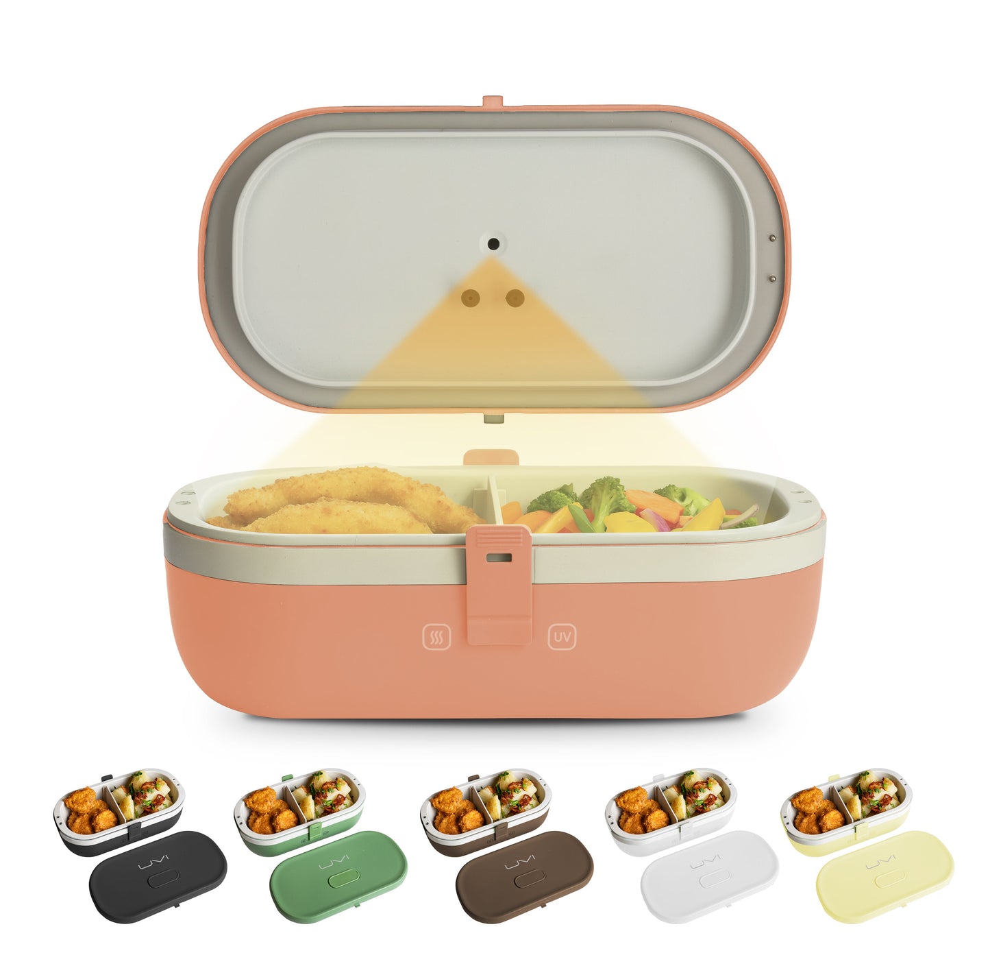 Self-Heating Lunch Box