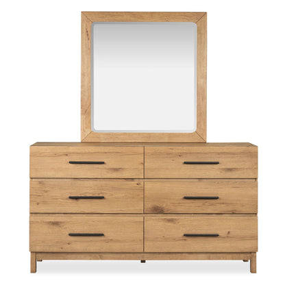 Davenport - Double Drawer Dresser - Rustic Caramel