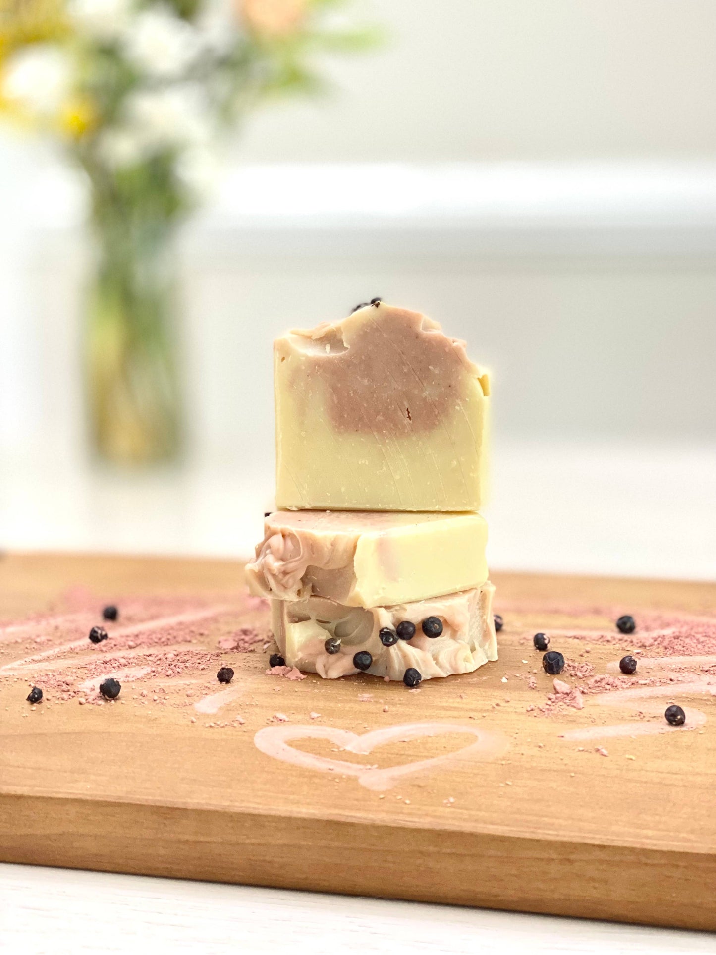 Pomegranate Clay Handcrafted Soap