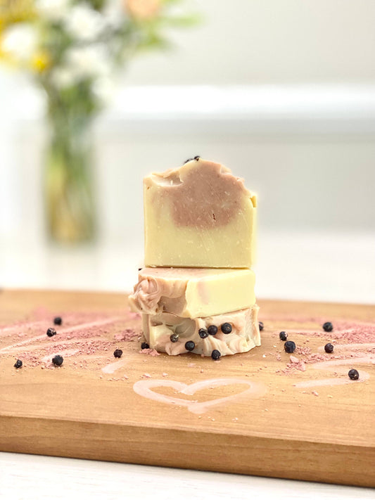Pomegranate Clay Handcrafted Soap