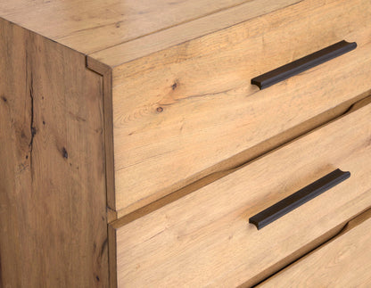 Davenport - Double Drawer Dresser - Rustic Caramel