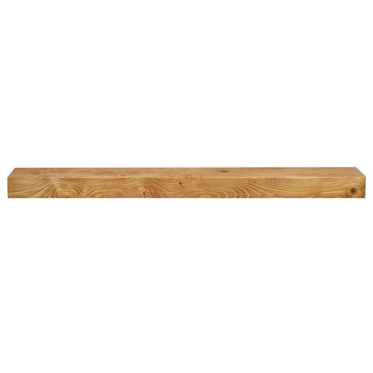 Mantel Shelf Smooth Solid Floating Timber Fireplace