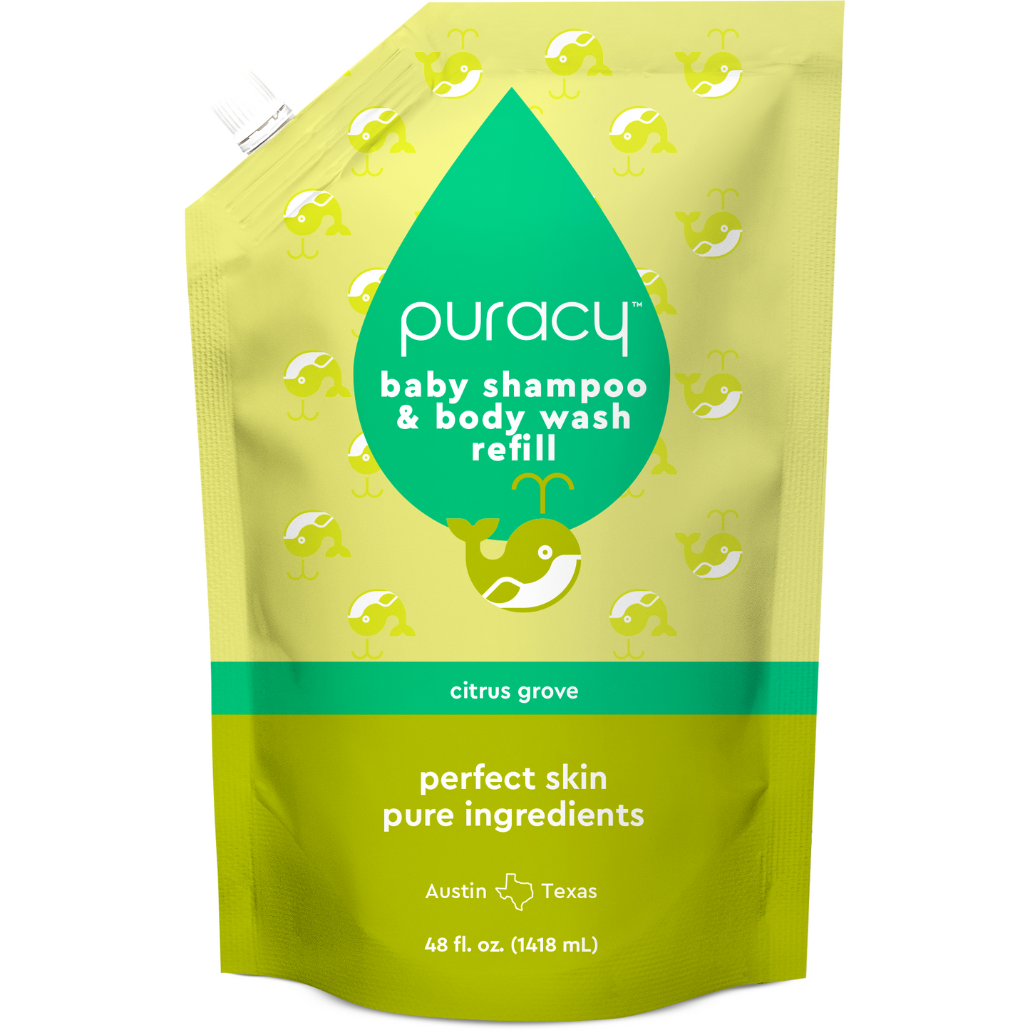 Puracy Baby Shampoo & Body Wash (Tear-Free)