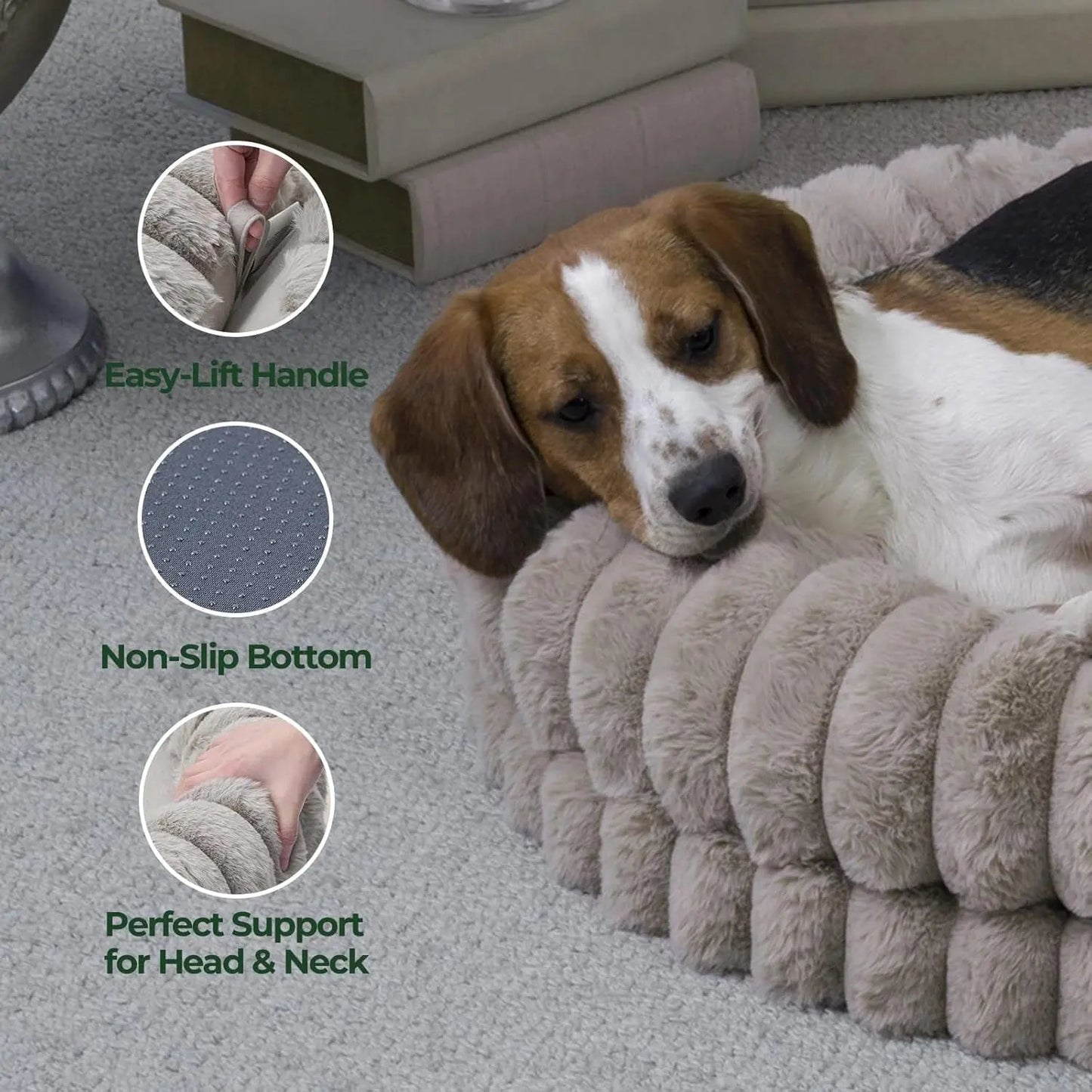 Orthopedic Calming Round Luxury Donut Pet Bed