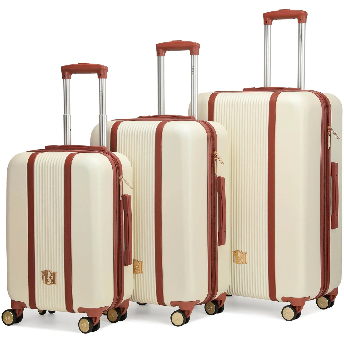 Mia - 3 Piece Expandable Luggage Set