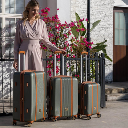 Mia - 3 Piece Expandable Luggage Set