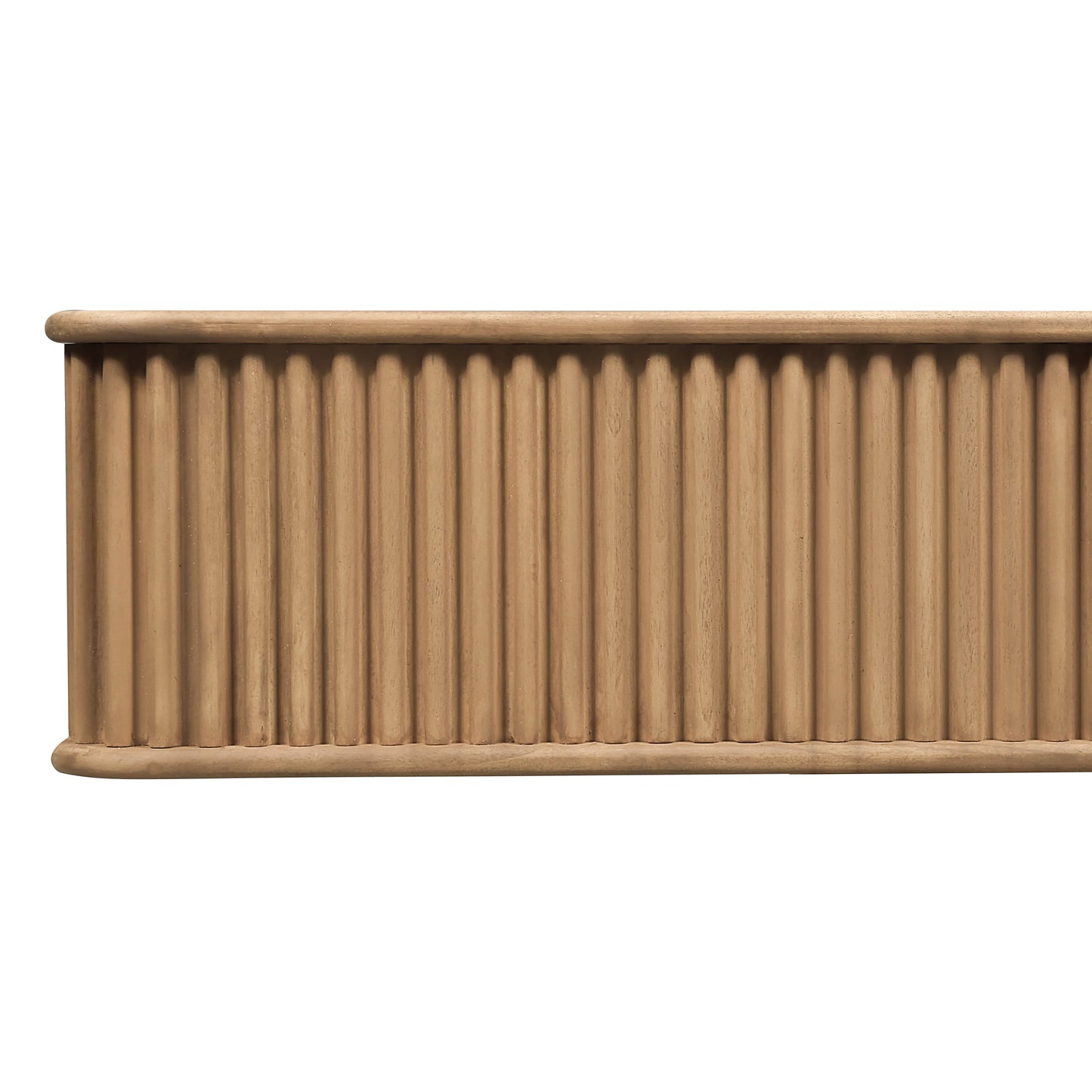 Fluted Fireplace Mantel Shelf – Real Wood