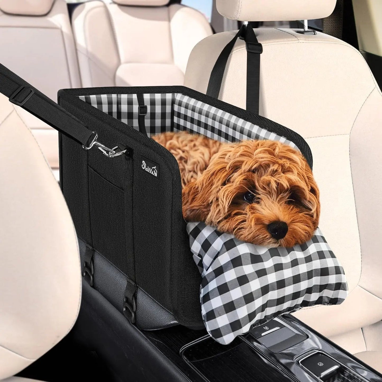 Console for Small Pets Car Seat