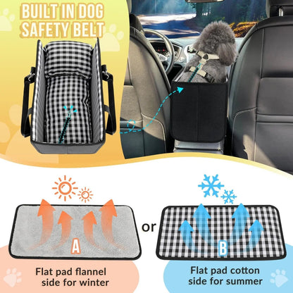Console for Small Pets Car Seat