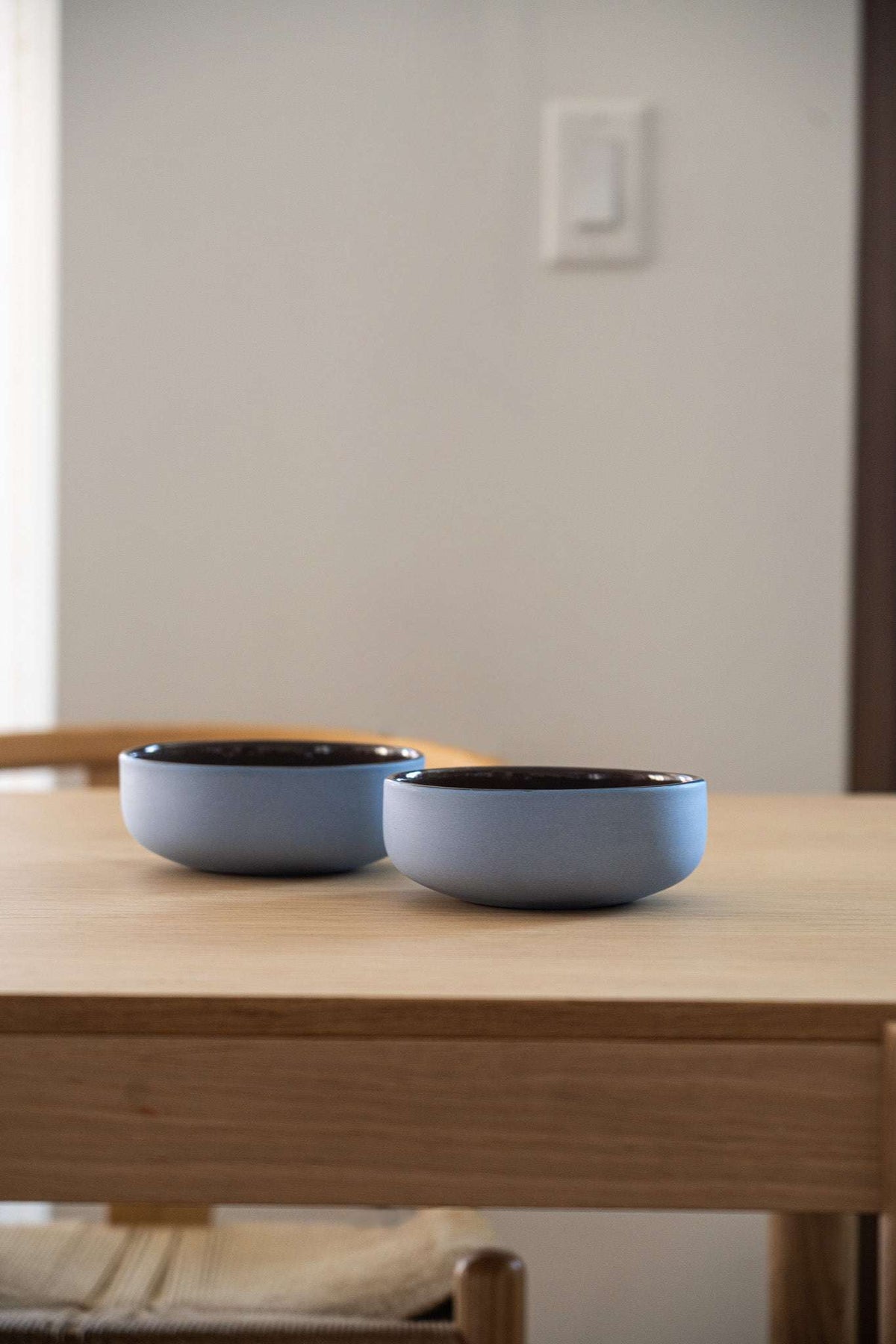 Forget-me-not/Chocolate Blue - Porcelain Bowl