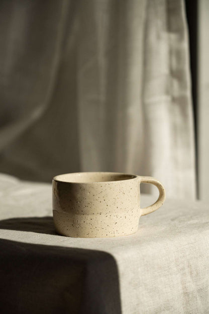 White Sand Speckled - Stoneware Mug