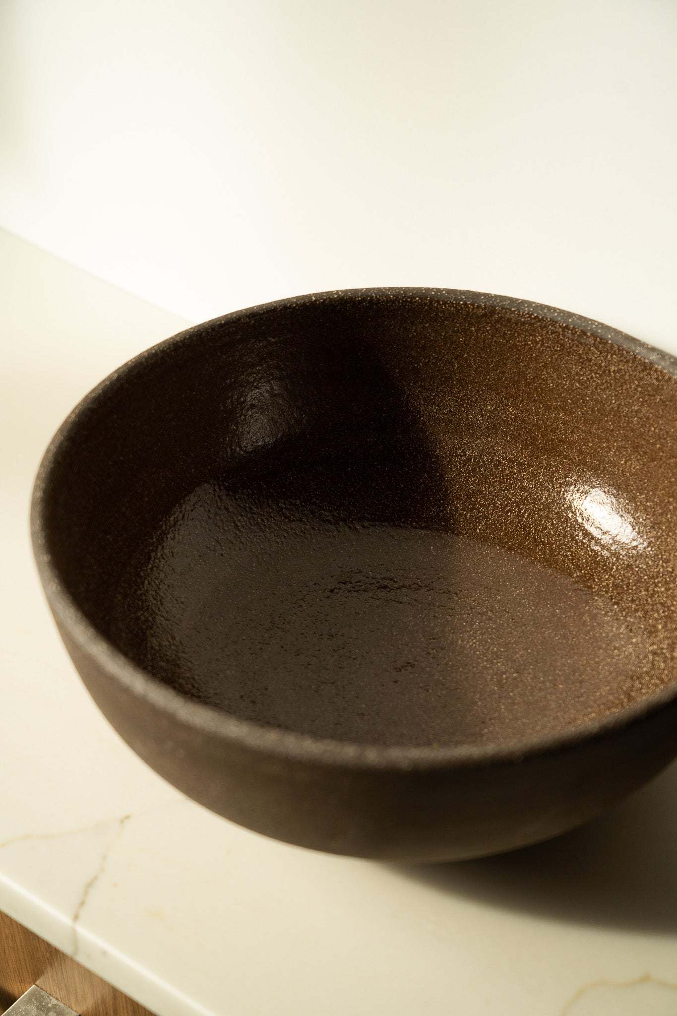 Pumpernickel - Stoneware Large Fruit Bowl