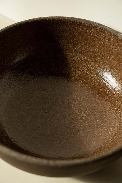 Pumpernickel - Stoneware Large Fruit Bowl