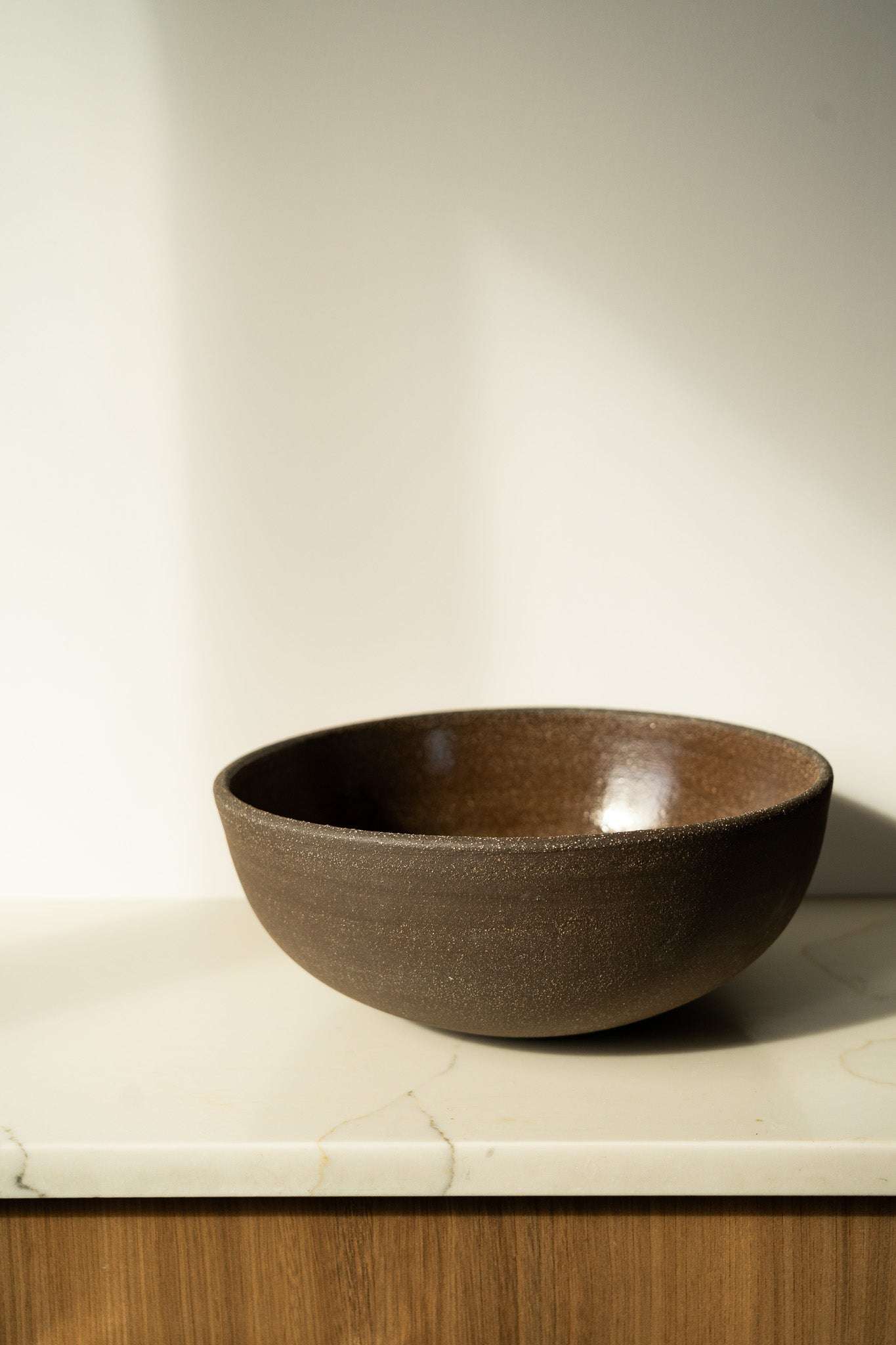 Pumpernickel - Stoneware Large Fruit Bowl
