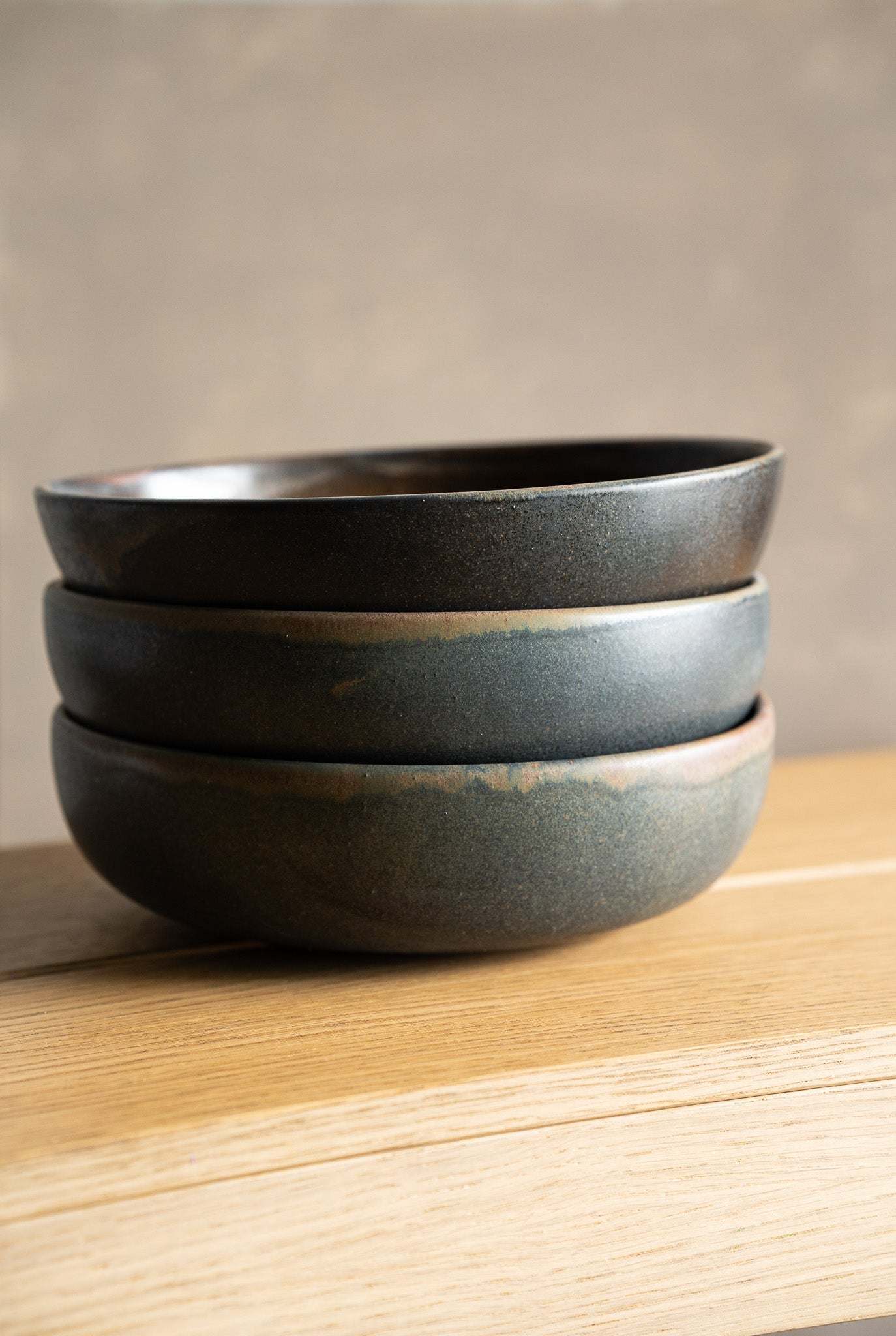 Rust - Stoneware Pasta Bowl