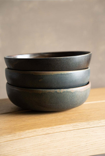 Rust - Stoneware Pasta Bowl