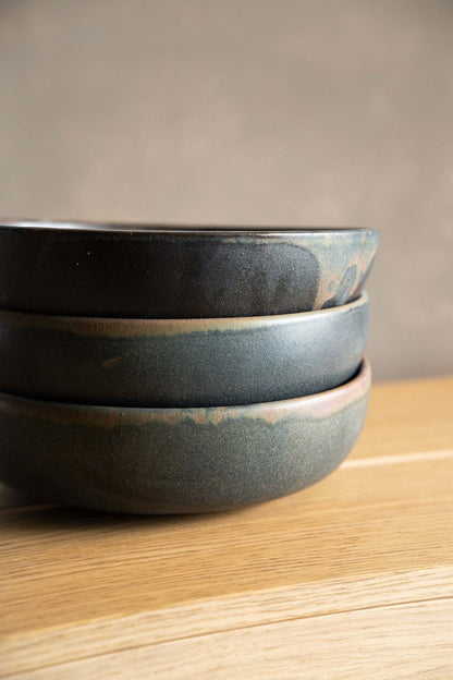 Rust - Stoneware Pasta Bowl