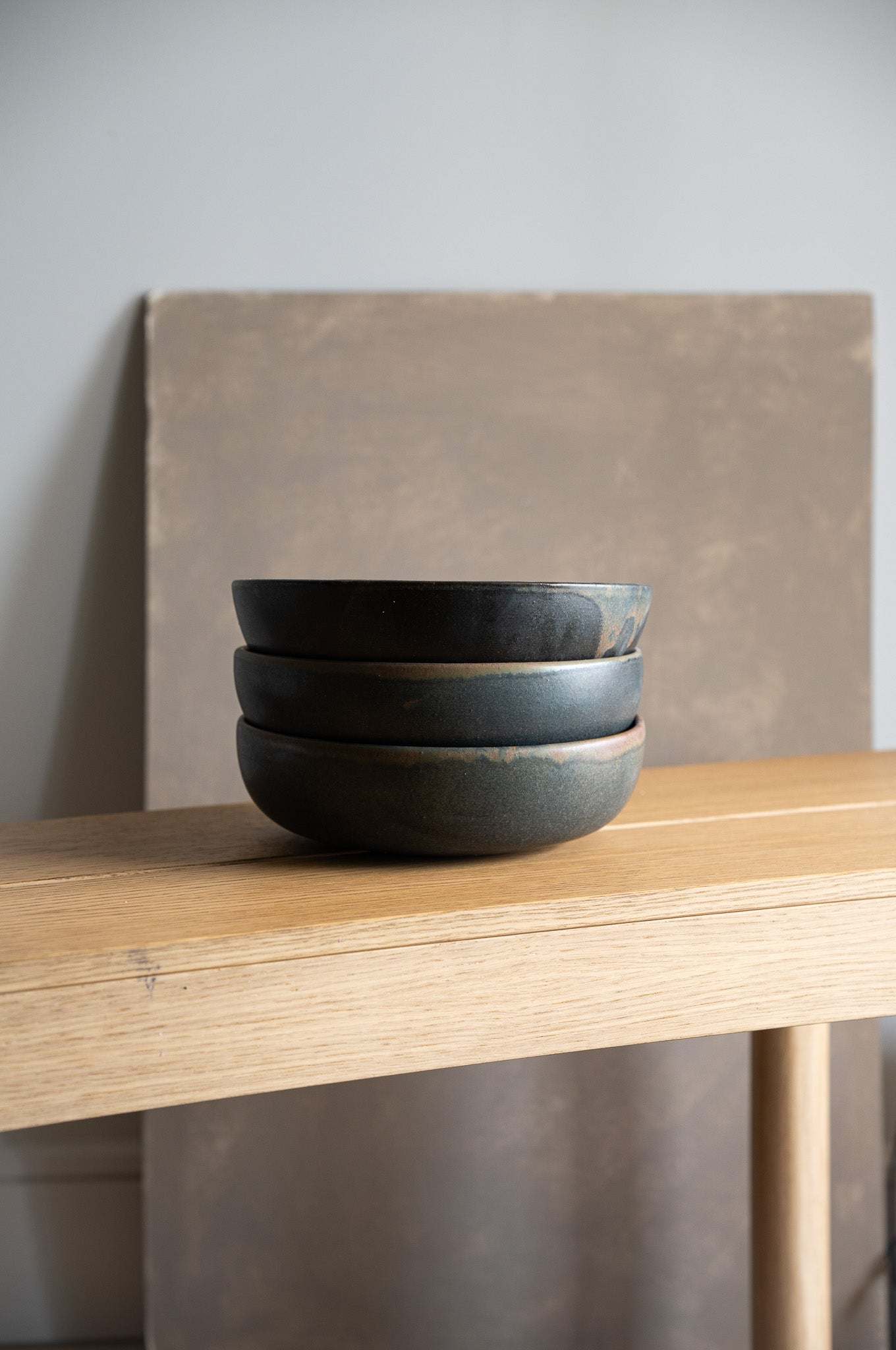 Rust - Stoneware Pasta Bowl