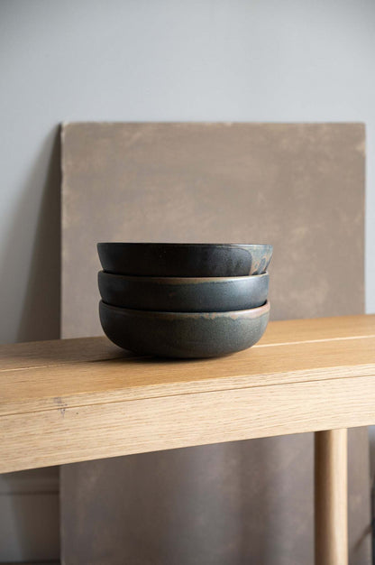 Rust - Stoneware Pasta Bowl